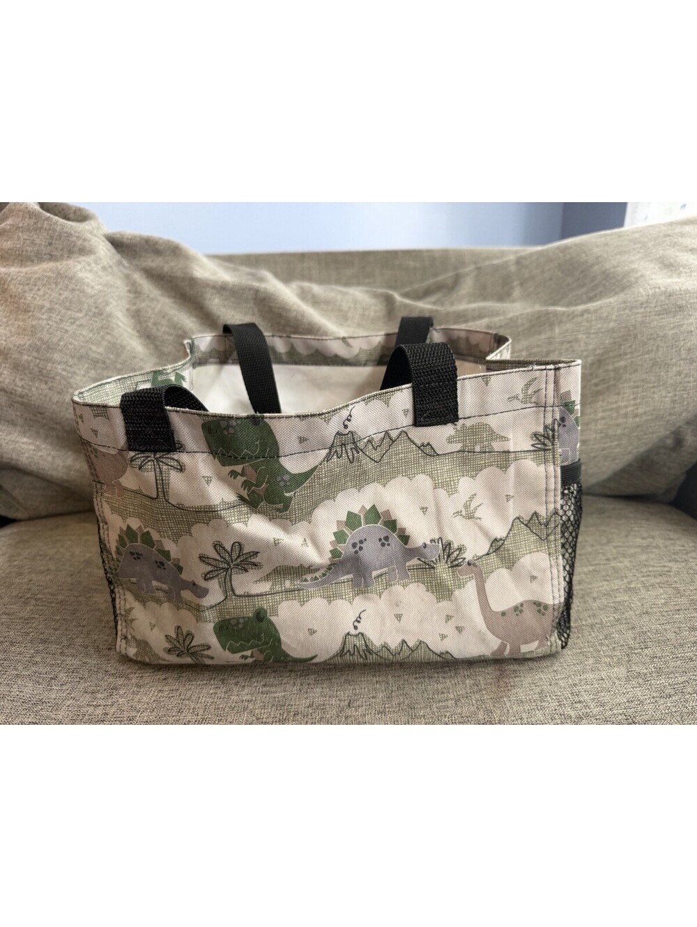Thirty One All In Organizer Tote Bag Dino Parade Dinosaur Print Kids Caddy